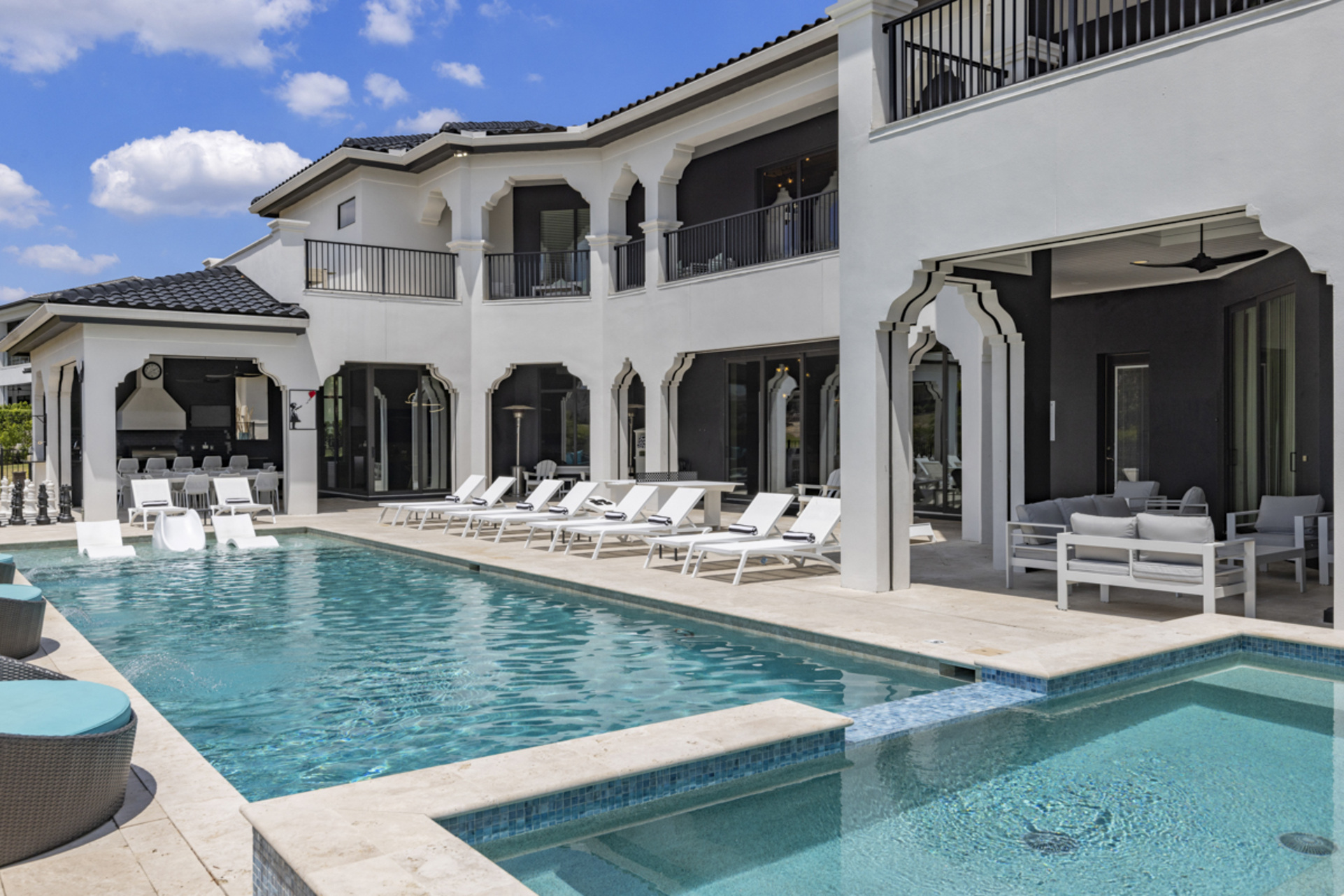 Orlando Paradise'da Lüks 12 Yatak Odalı Villa, Orlando Mansion 6585
