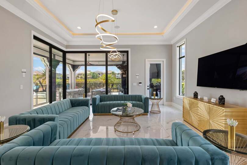 Orlando Paradise'da Lüks 12 Yatak Odalı Villa, Orlando Mansion 6585