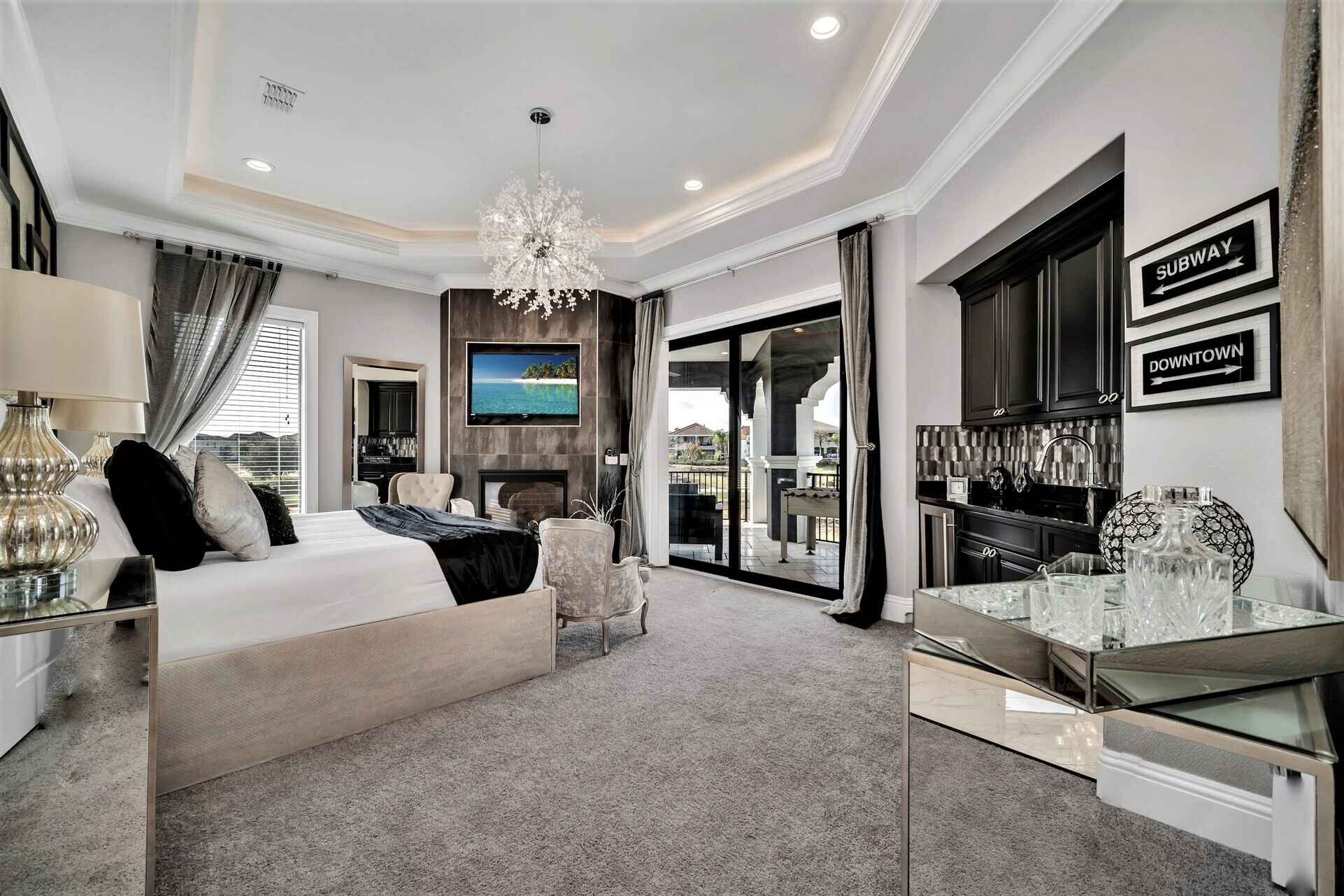 Orlando Paradise'da Lüks 12 Yatak Odalı Villa, Orlando Mansion 6585