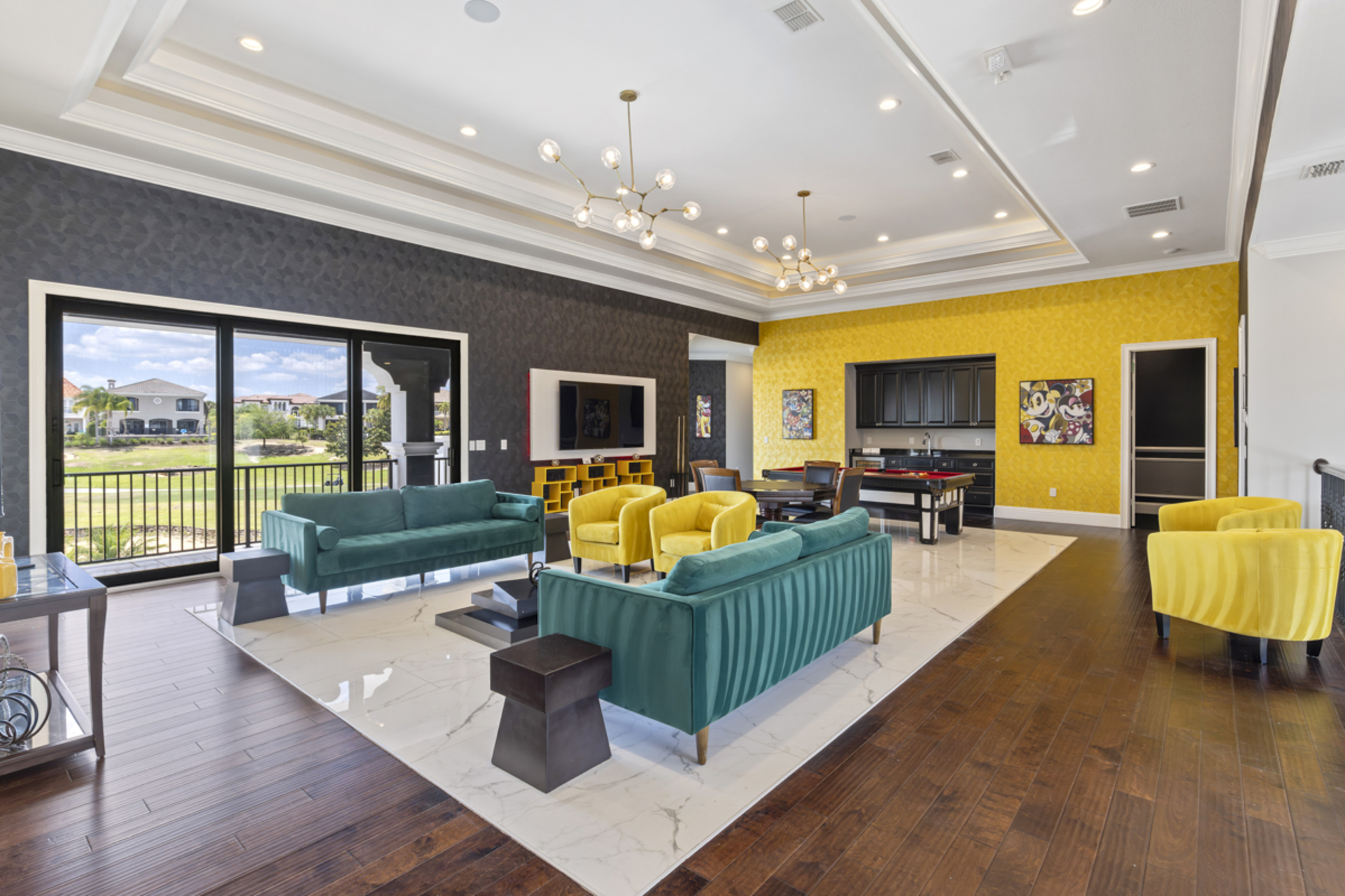 Orlando Paradise'da Lüks 12 Yatak Odalı Villa, Orlando Mansion 6585