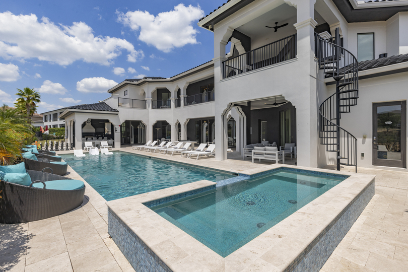 Orlando Paradise'da Lüks 12 Yatak Odalı Villa, Orlando Mansion 6585