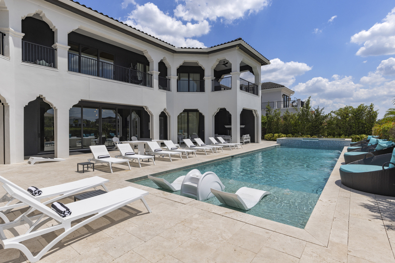 Orlando Paradise'da Lüks 12 Yatak Odalı Villa, Orlando Mansion 6585