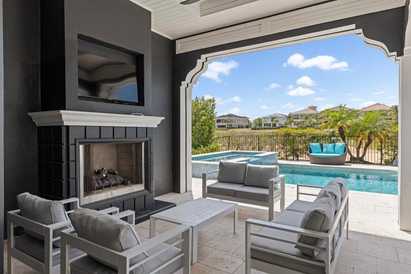 Orlando Paradise'da Lüks 12 Yatak Odalı Villa, Orlando Mansion 6585