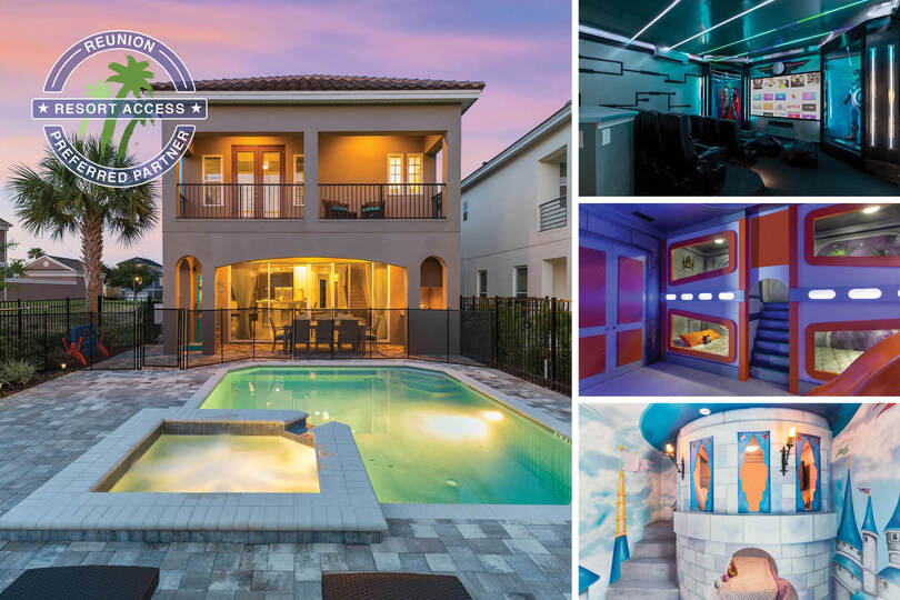 Orlando'da Muhteşem 5 Yatak Odalı Konaklama Yeri, 6592, Kissimmee, United States