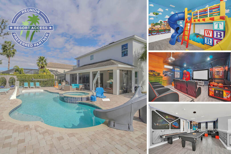 Orlando'da Rüya Gibi 8 Yatak Odalı Villa, 6594, Kissimmee, United States