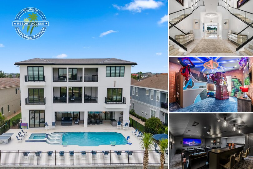 Aile Cenneti: Geniş 10 Yatak Odalı Villa, 6627, Kissimmee, United States