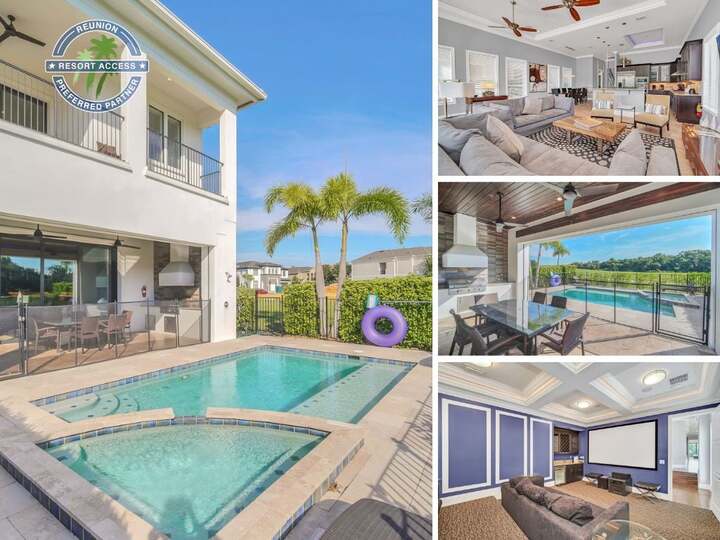 Zarif Vaha: Orlando'da 5 Yatak Odalı Villa, 6633, Kissimmee, United States
