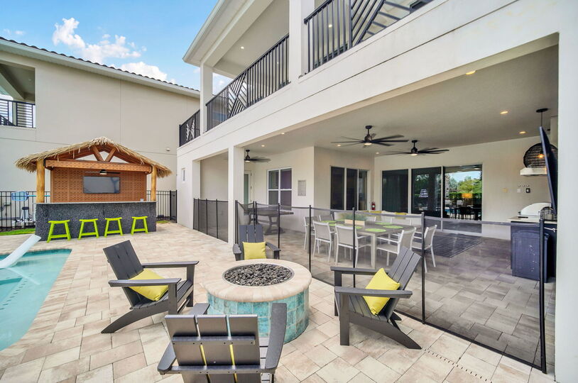 Orlando Oasis'te Lüks 6 Yatak Odalı Villa, 6635