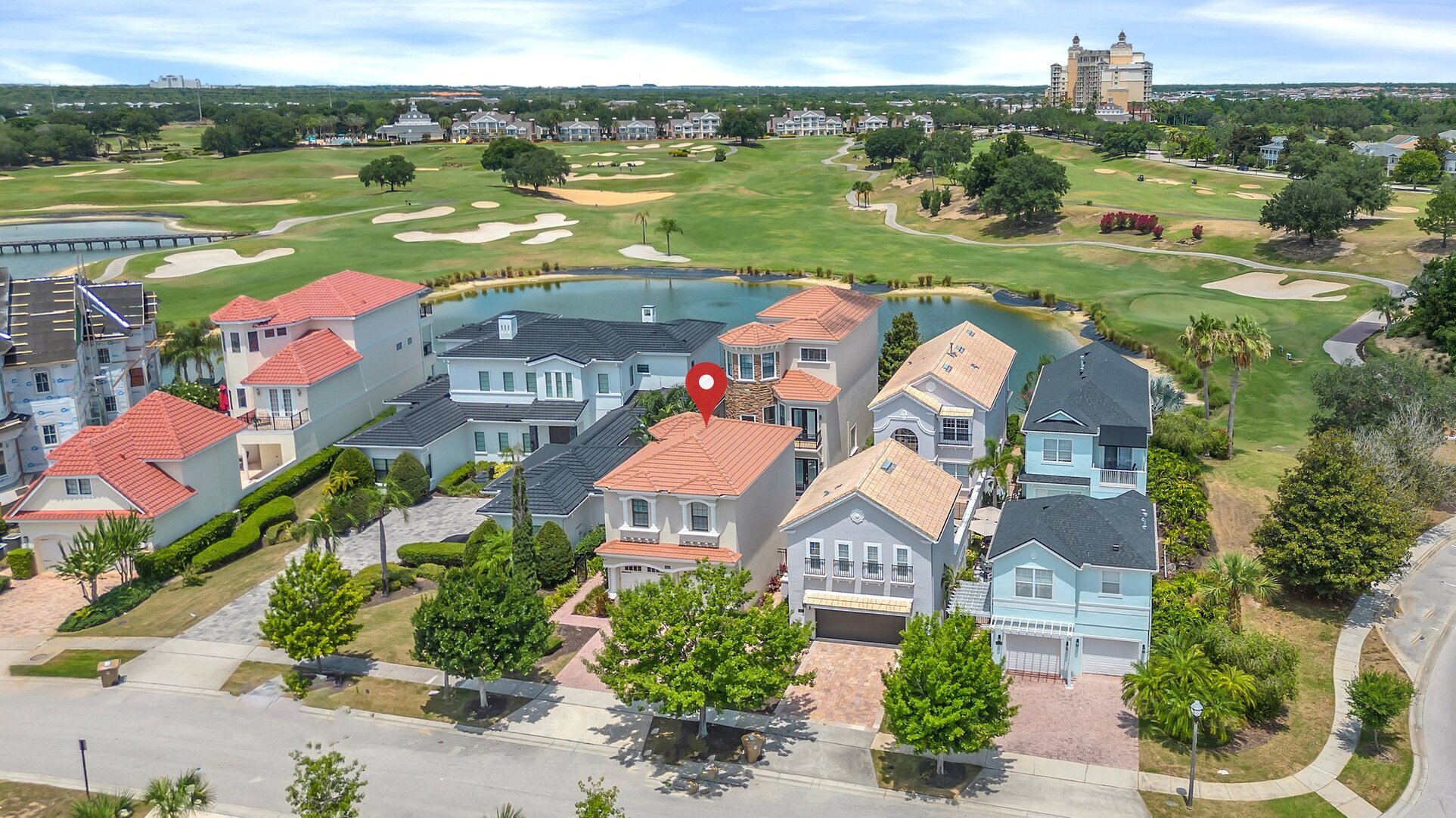Geniş Orlando Dinlenme Yeri, Orlando Villa 6638