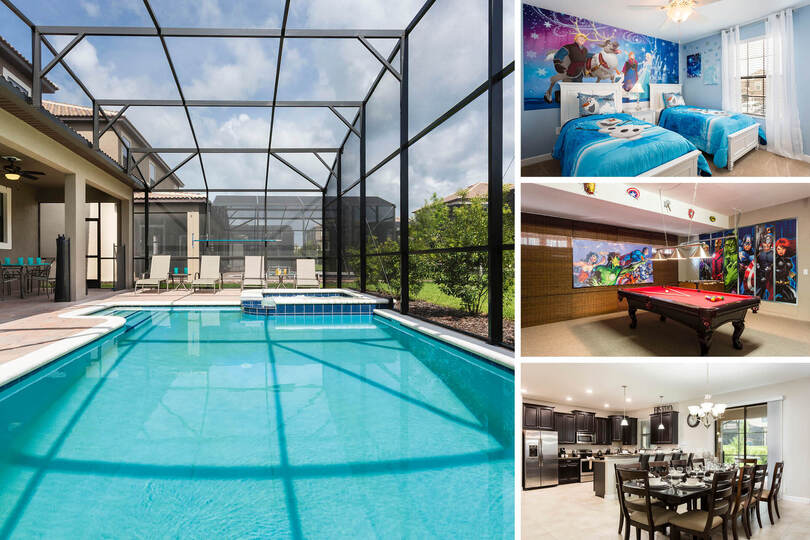 Orlando Oasis 6 Yatak Odalı Villa, Orlando Villa 6652, Davenport, United States