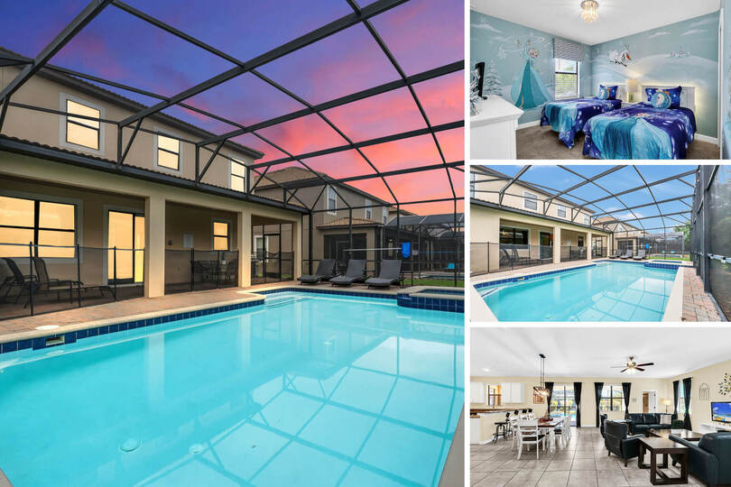 Orlando'da Lüks 6 Yatak Odalı Villa, Orlando Villa 6663, Davenport, United States
