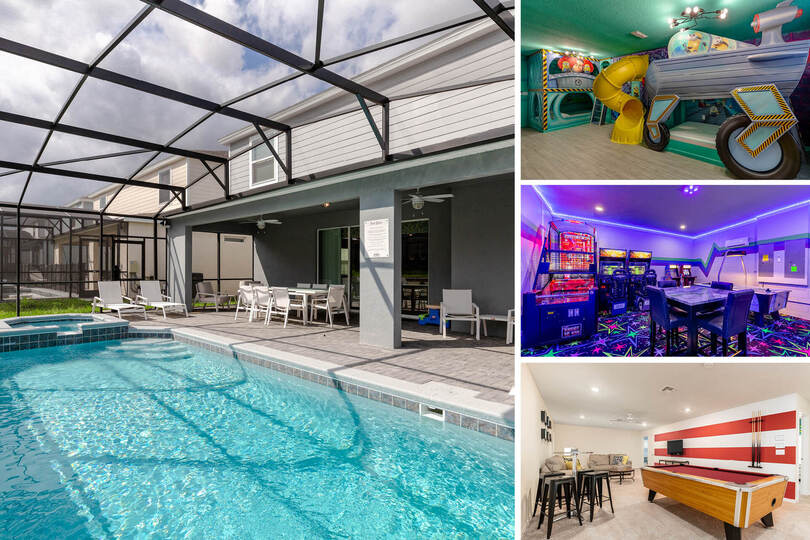 Orlando'da 7 Yatak Odalı Lüks Villa, 6666, Davenport, United States