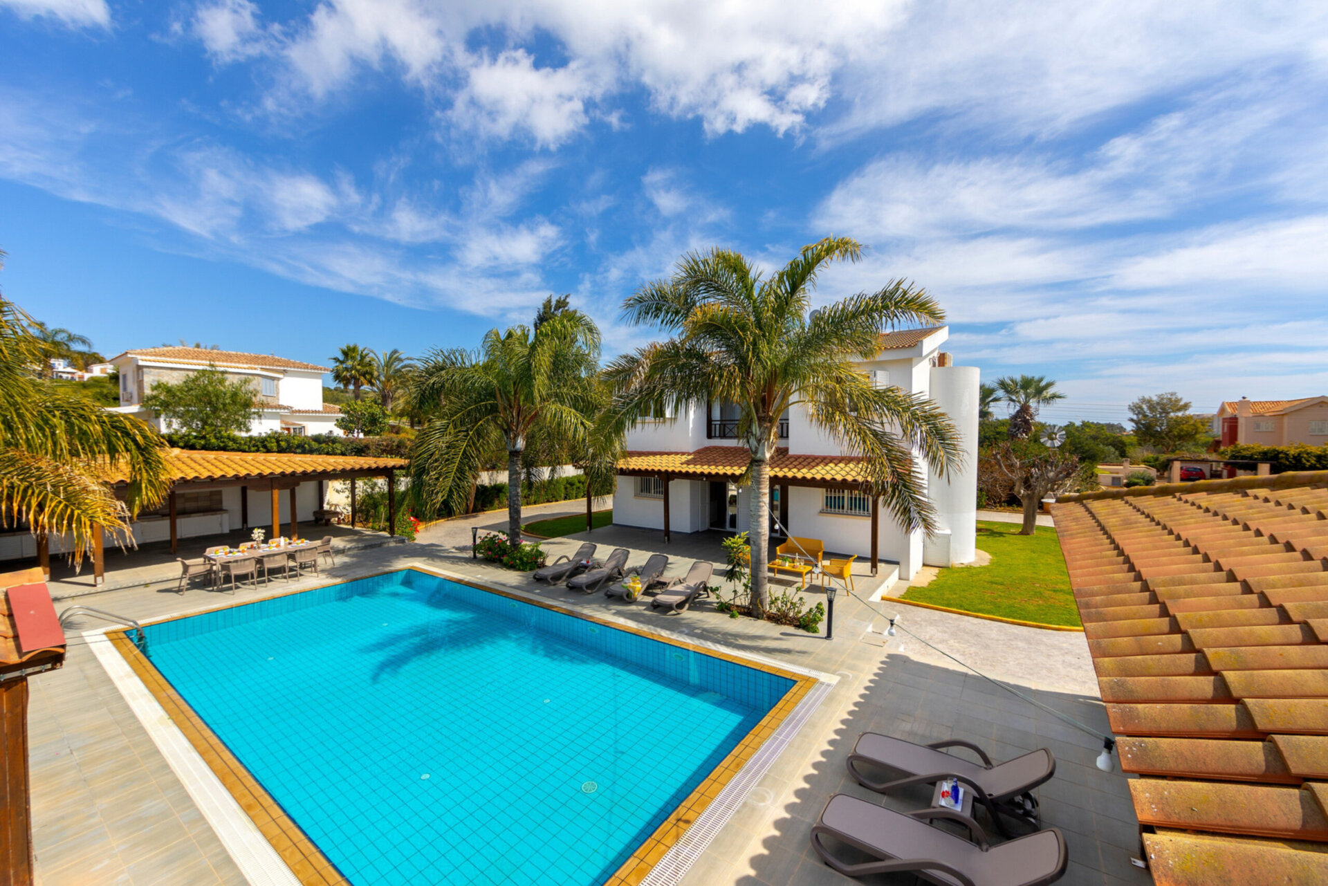Ayia Napa Vahası'nda Muhteşem 4 Yatak Odalı Villa, 1391
