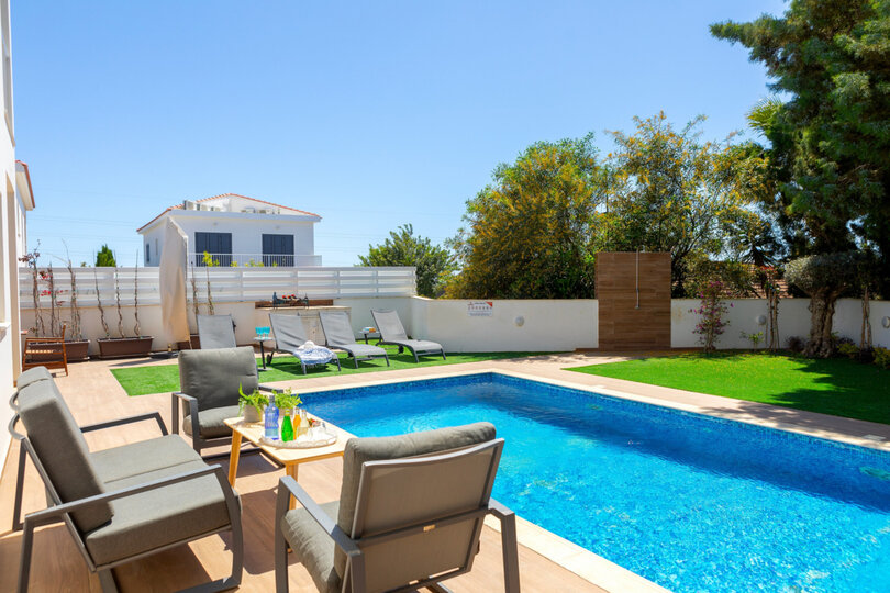Ayia Napa Sanctuary: Güzel 4 Yatak Odalı Villa, 1393