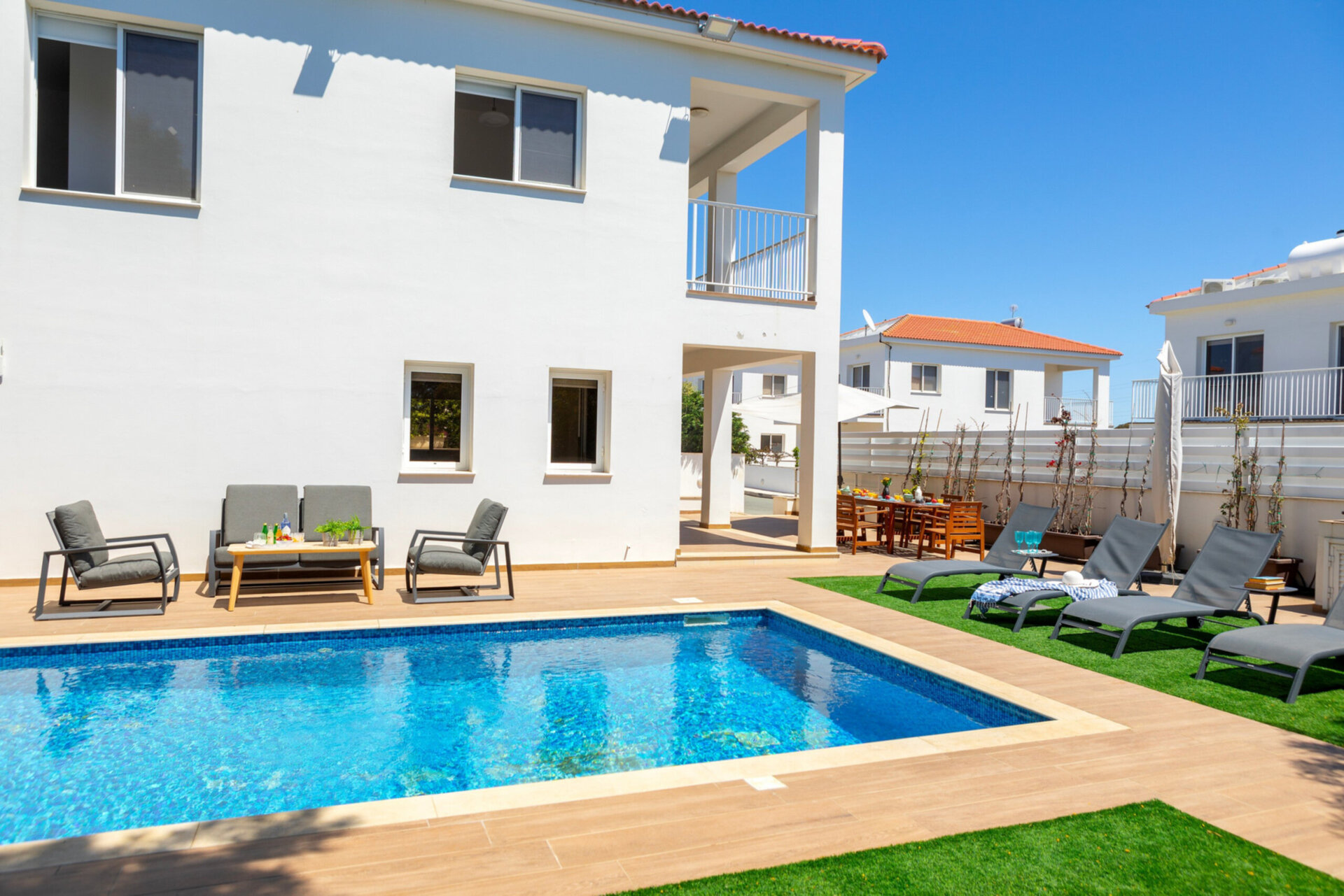 Ayia Napa Sanctuary: Güzel 4 Yatak Odalı Villa, 1393