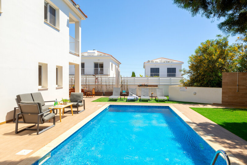 Ayia Napa Sanctuary: Güzel 4 Yatak Odalı Villa, 1393