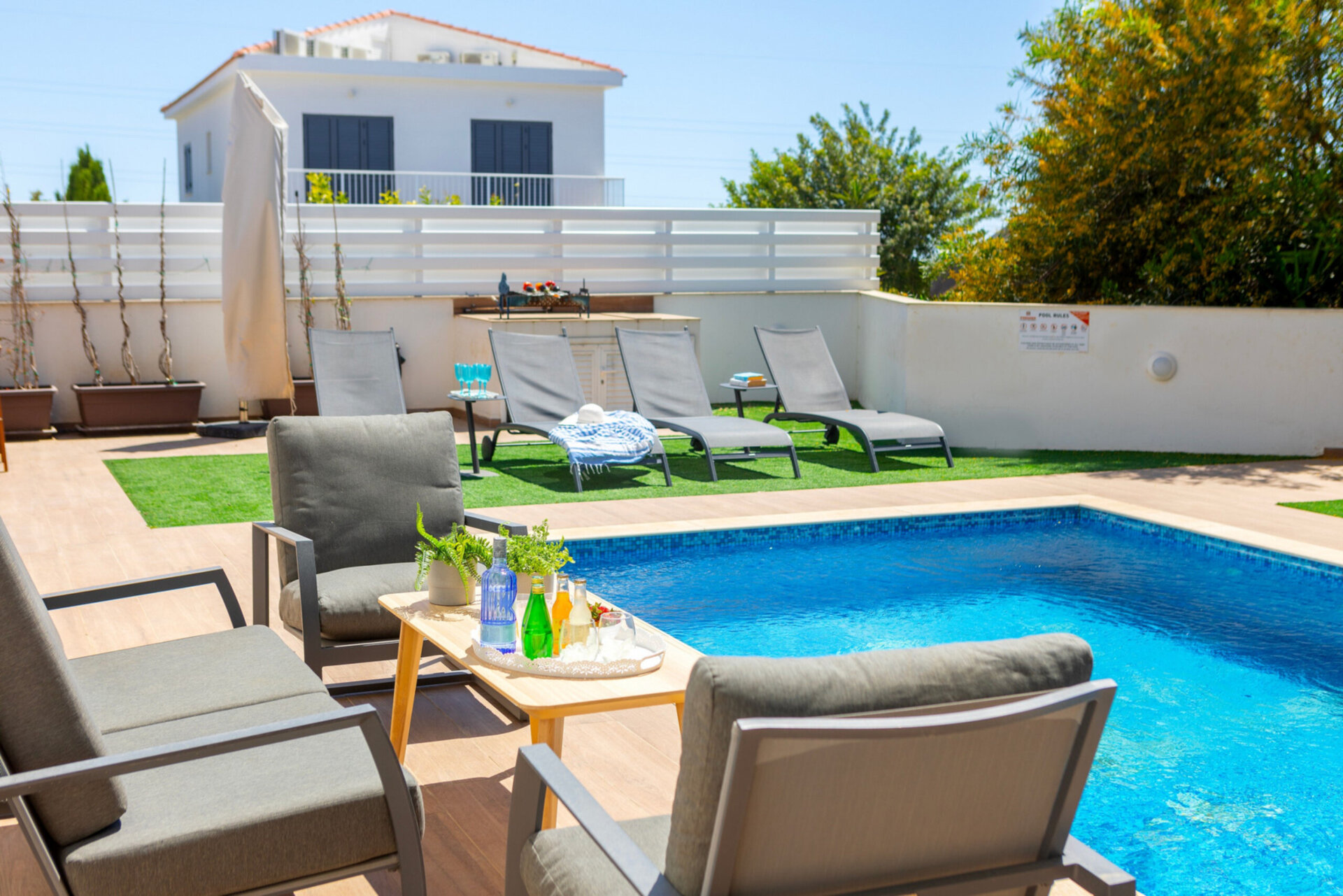 Ayia Napa Sanctuary: Güzel 4 Yatak Odalı Villa, 1393