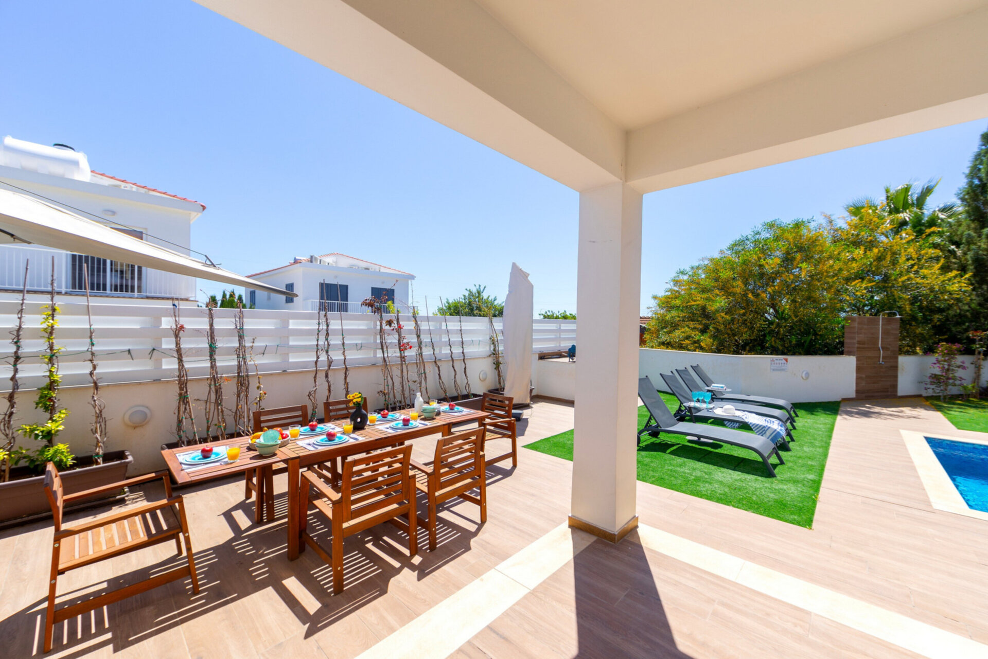 Ayia Napa Sanctuary: Güzel 4 Yatak Odalı Villa, 1393