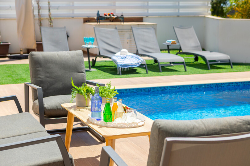 Ayia Napa Sanctuary: Güzel 4 Yatak Odalı Villa, 1393