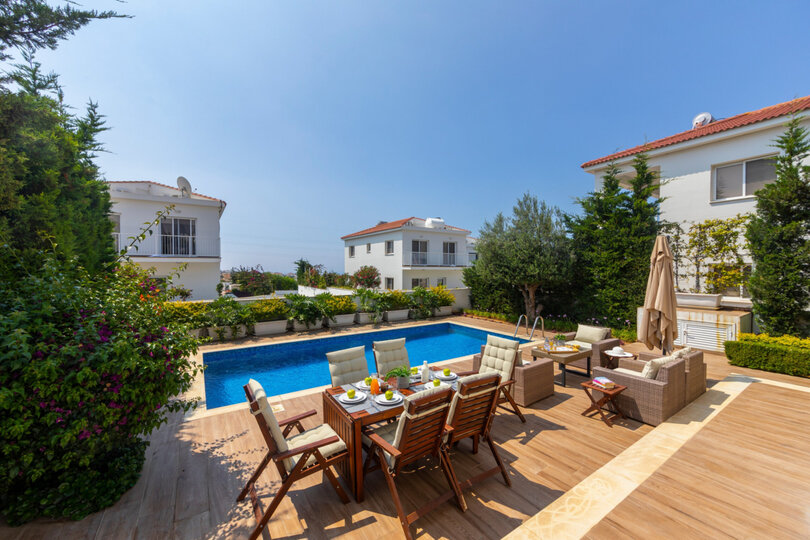 Ayia Napa Haven'da Zarif 3 Yatak Odalı Villa, 1394