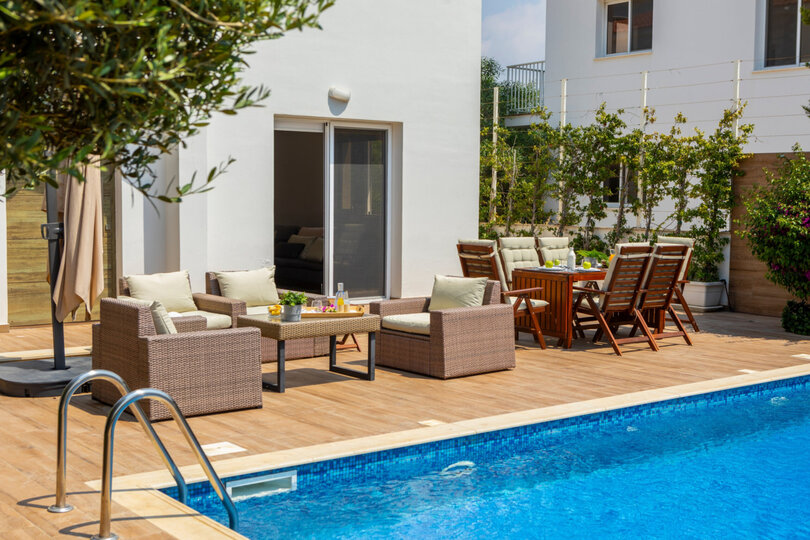 Ayia Napa Haven'da Zarif 3 Yatak Odalı Villa, 1394