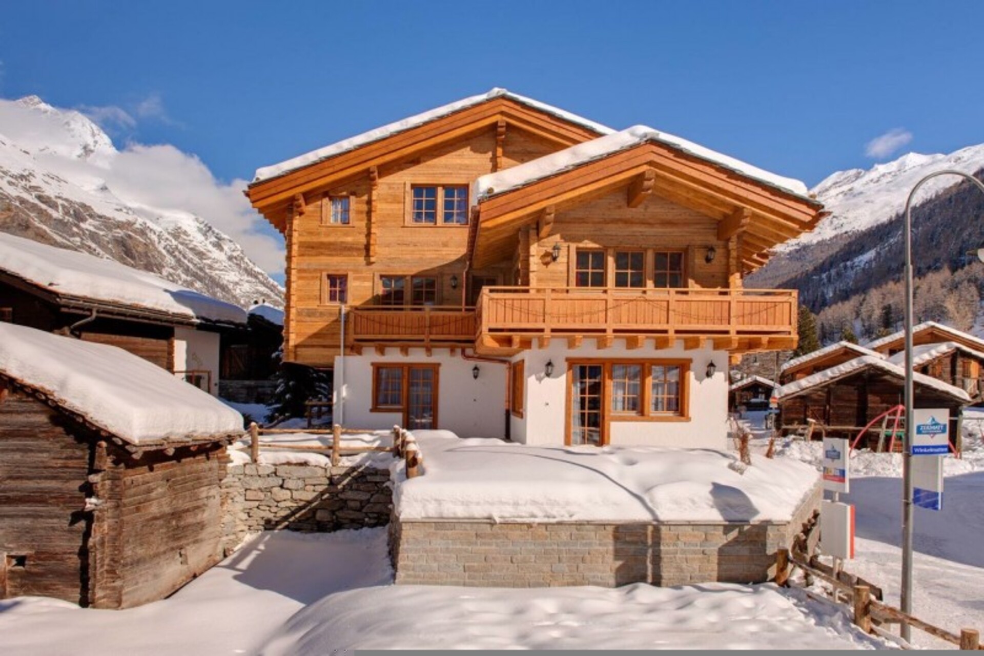Lüks Alp Kaçamağı, Matterhorn Dağ Evi 1012