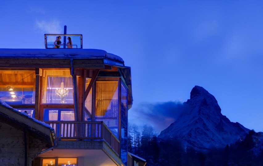 Matterhorn manzaralı, seçkin bir konaklama yeri olan Valais Chalet 1012, Zermatt, Switzerland