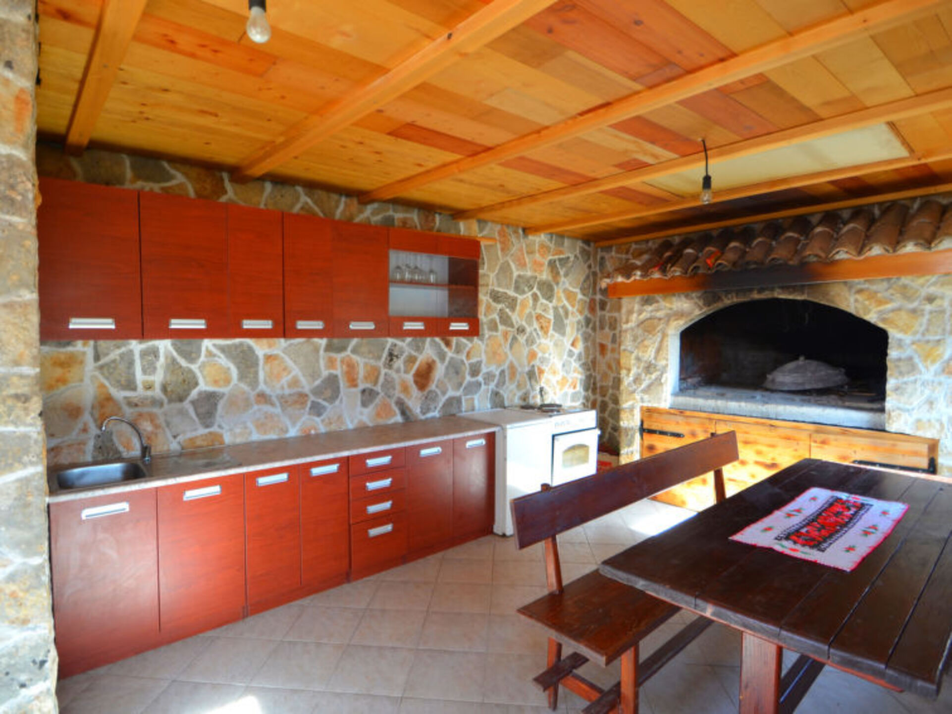 Biograd na Moru Yakınında Özel Havuzlu ve Teraslı Geniş İki Katlı Dinlenme Yeri - Villa 1001