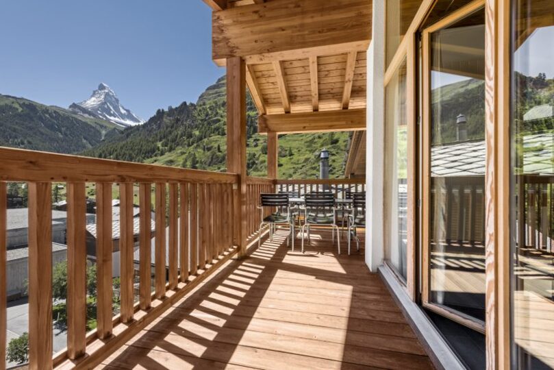 Nefes Kesici Manzaralara Sahip Zarif Alp Kaçamağı 1018, Zermatt, Switzerland