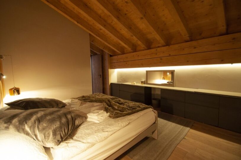 Valais Dağ Evi 1022, Matterhorn Manzaralı Alp Şıklığı