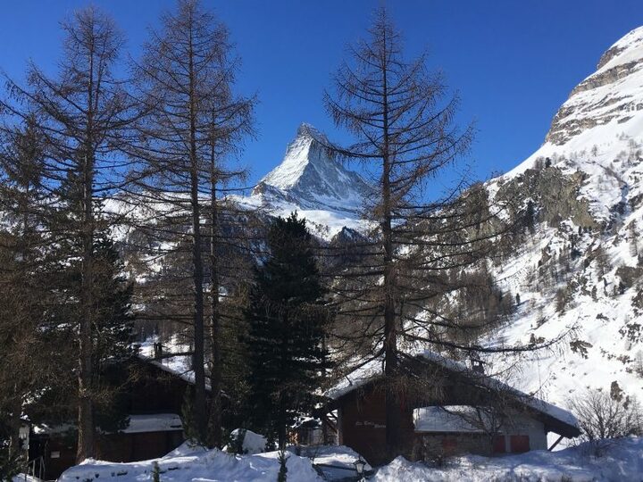 Valais Dağ Evi 1022, Matterhorn Manzaralı Alp Şıklığı