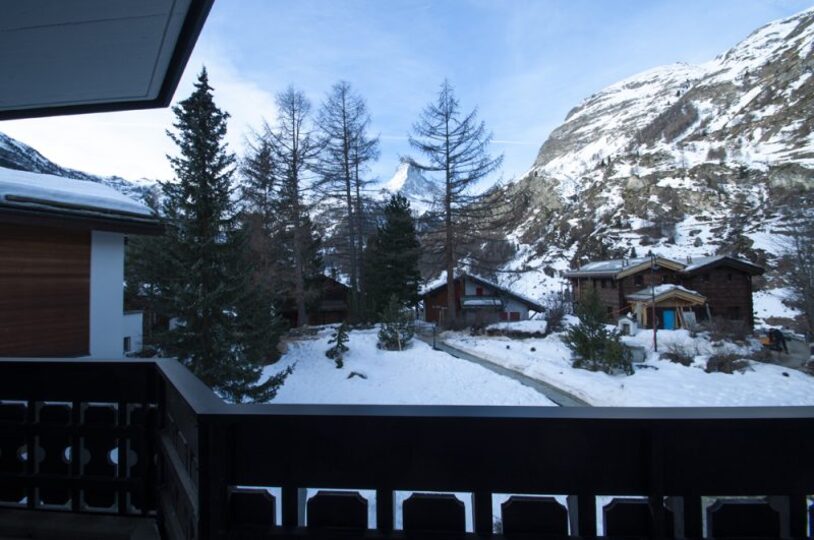 Valais Dağ Evi 1022, Matterhorn Manzaralı Alp Şıklığı, Zermatt, Switzerland