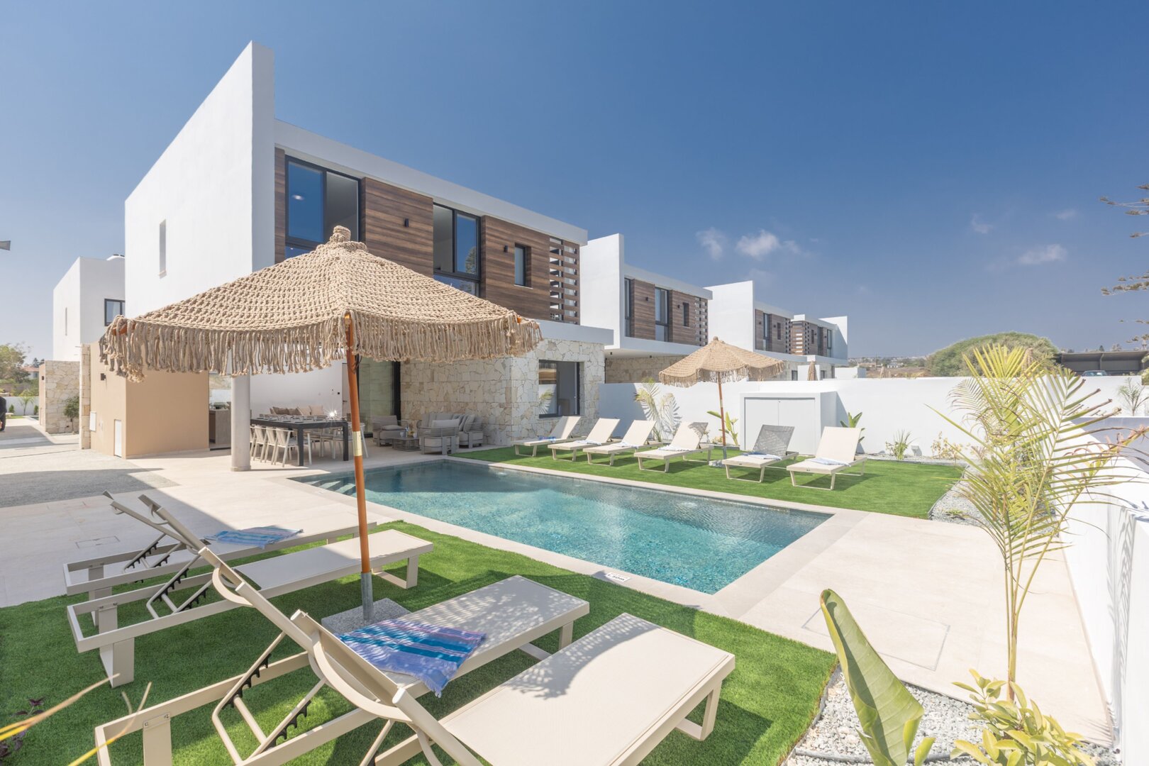 Ayia Napa Villa 1369'da Özel Havuzlu Lüks 5 Yatak Odalı Villa