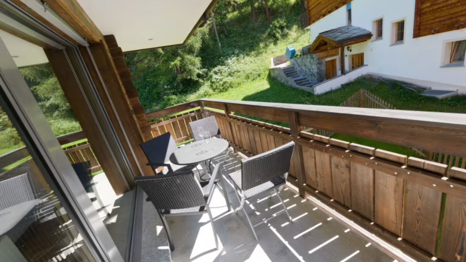 Zermatt'ta Balkonlu Geniş 3 Yatak Odalı Daire, Zermatt Daire 1238