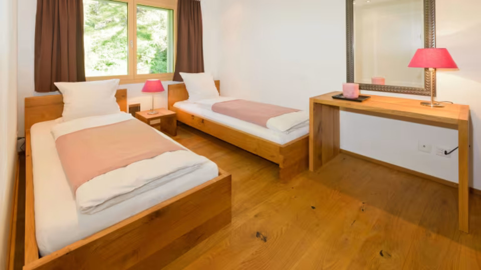 Zermatt'ta Balkonlu Geniş 3 Yatak Odalı Daire, Zermatt Daire 1238