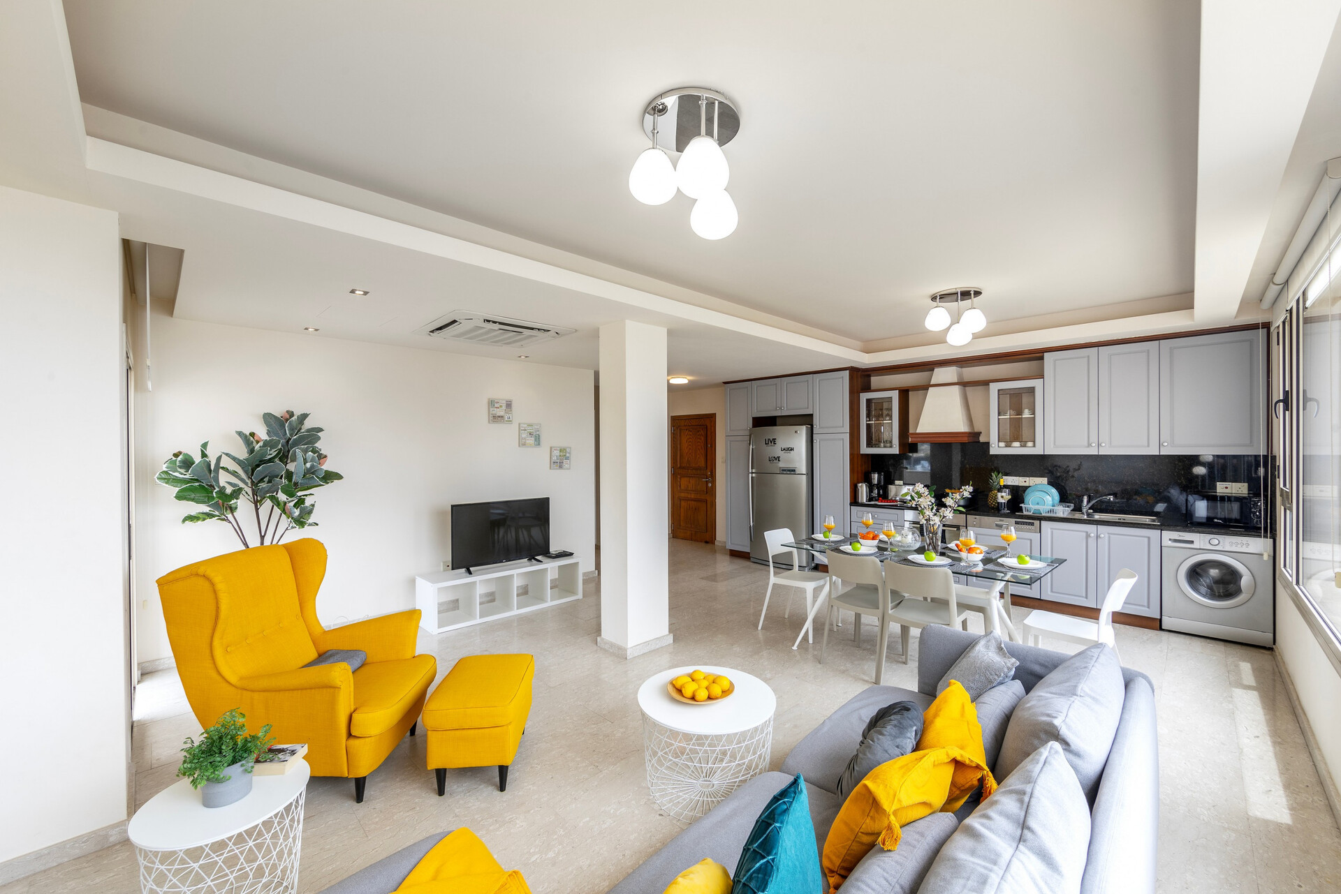 5 Star Eftyhia Beachfront Suite – Stylish Seafront Escape in Larnaca