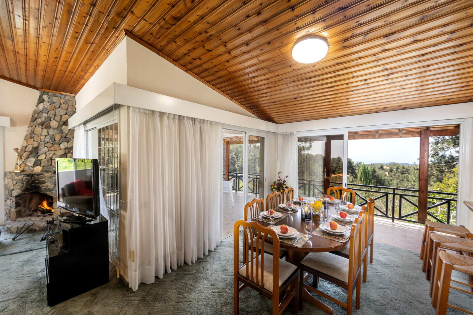 5 Star Villa Platres Forest Panorama - Luxury Mountain Retreat
