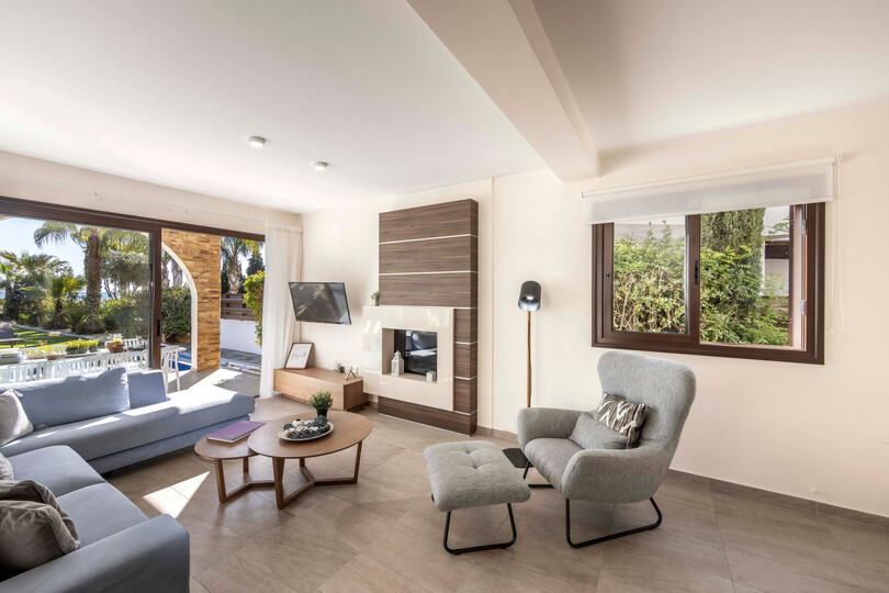 5 Star Villa Ayia Napa Ionion Seafront - Luxury Beachfront Escape