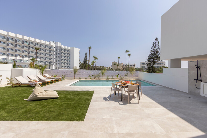 5 Star Villa Protaras Aqua Pearl - Luxury Heated Pool Retreat