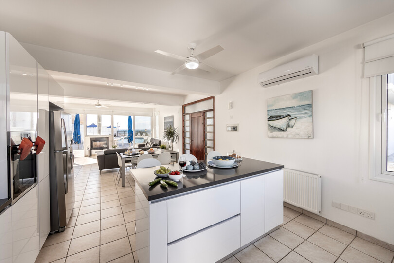 5 Star Villa Faros Beachfront Escape - Sunset Seaside Retreat