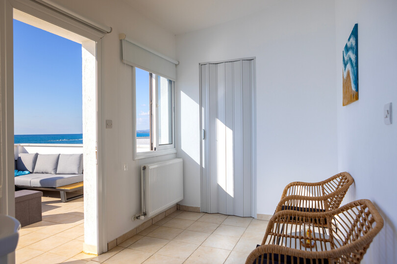 5 Star Villa Faros Beachfront Escape - Sunset Seaside Retreat