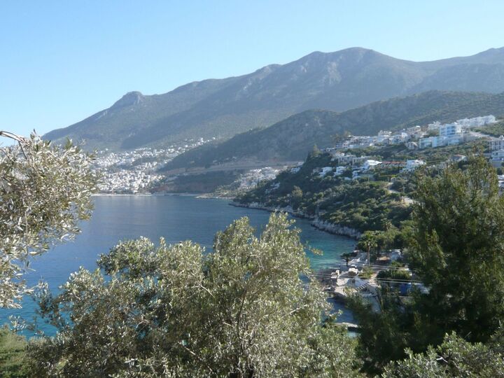 Kalkan Plajına Yakın 5 Banyolu Villa