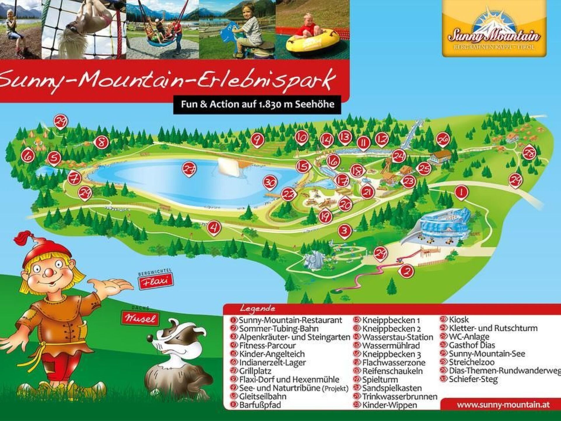 Landeck'te Şirin 2 Yatak Odalı Daire, 2 Kişilik, 1330