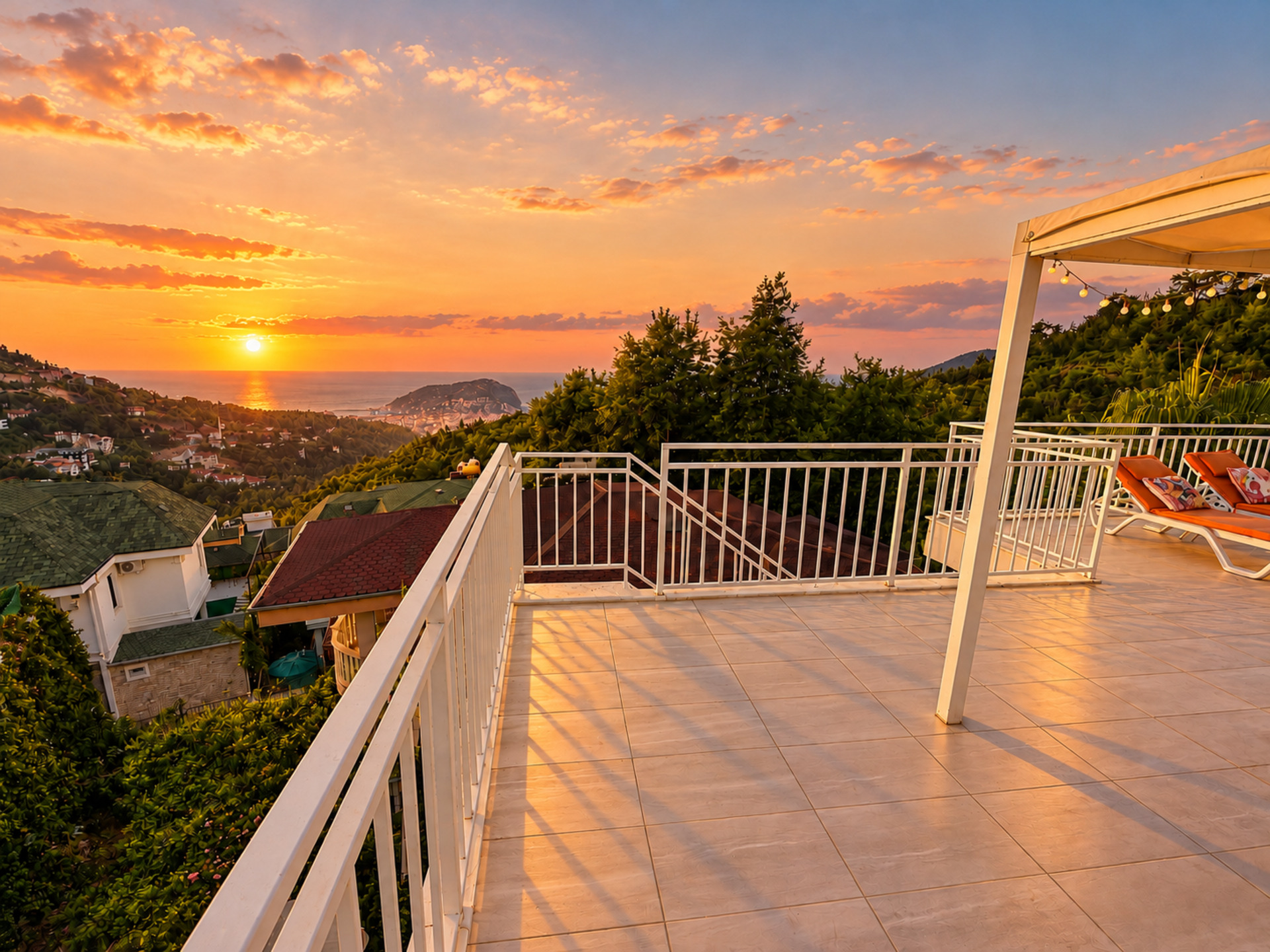 5 Yıldızlı Villa Majestica — deniz, kale ve seçkin Akdeniz tatili