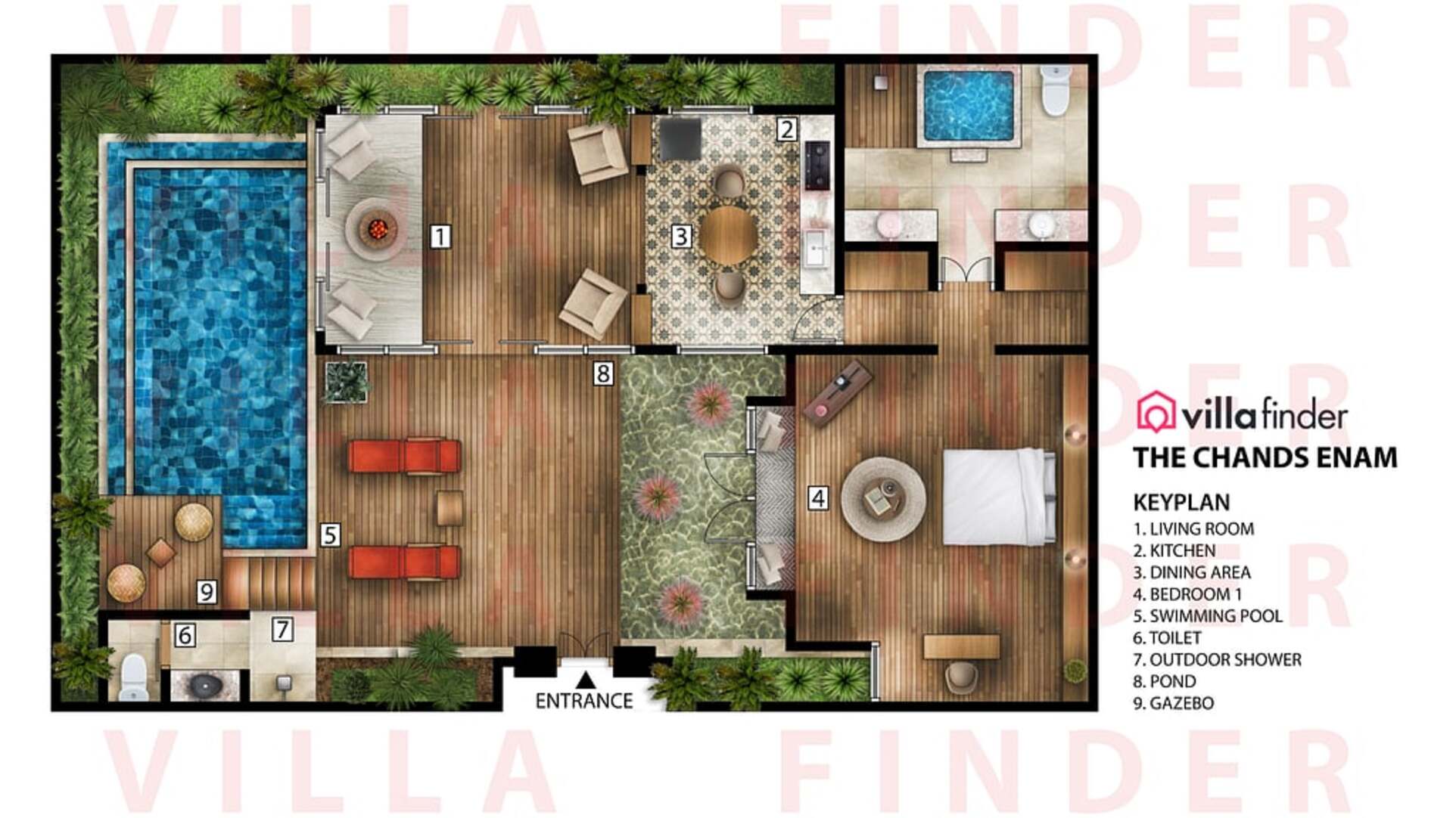 5 Star The Chand’s One – Romantic Beachfront Haven