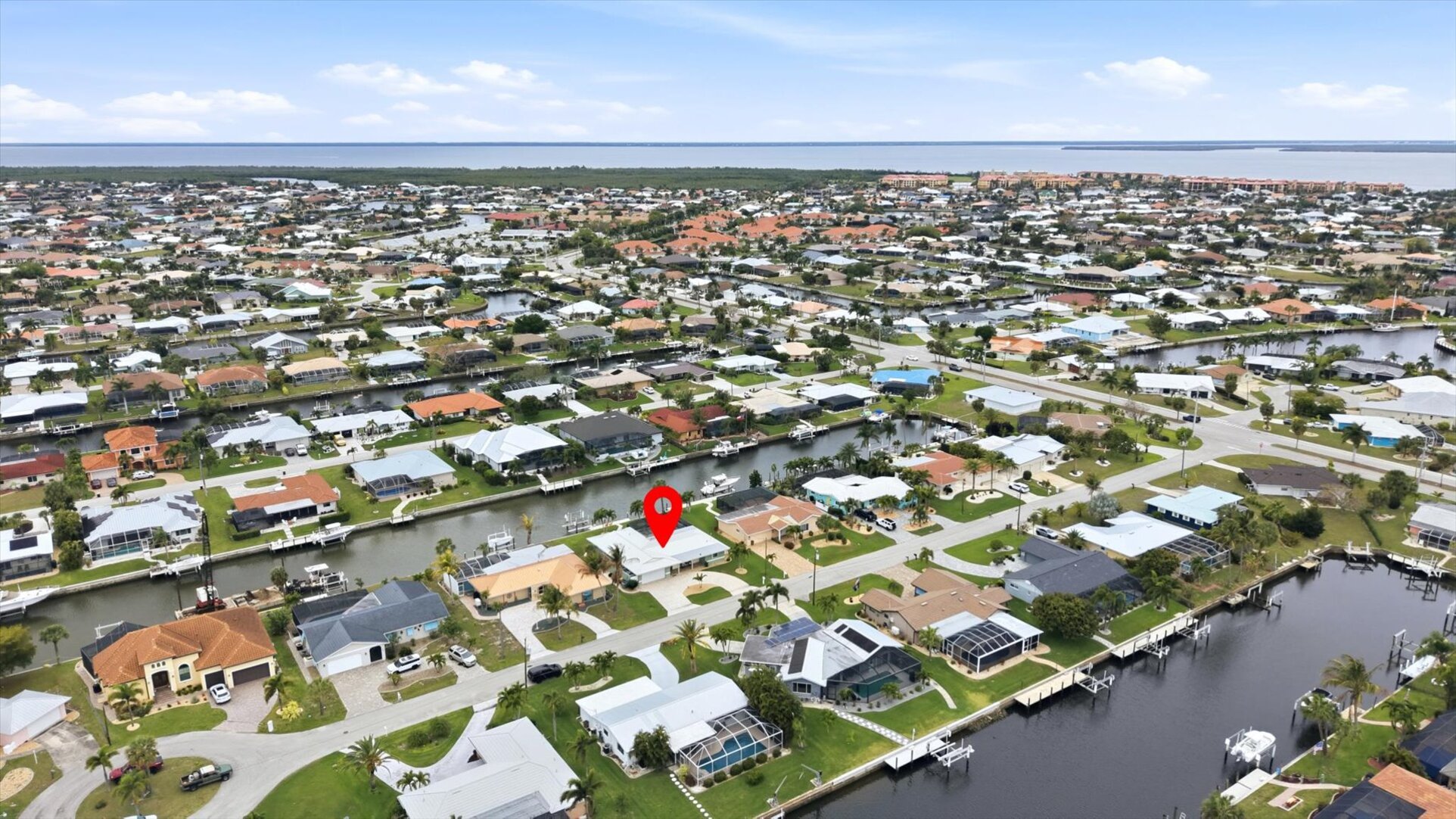 Beautiful 3 bedroom, 3 bathroom waterfront home with private pool in Punta Gorda, FL
