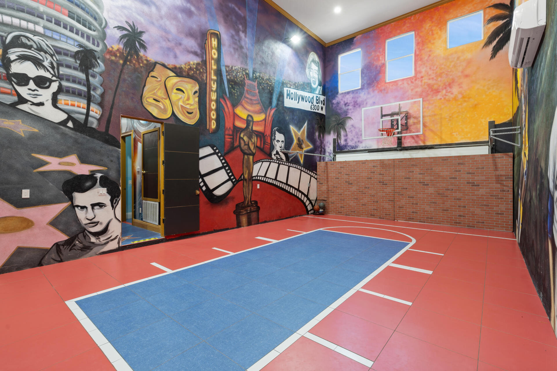 Basketball/Pickleball  Court  AC
