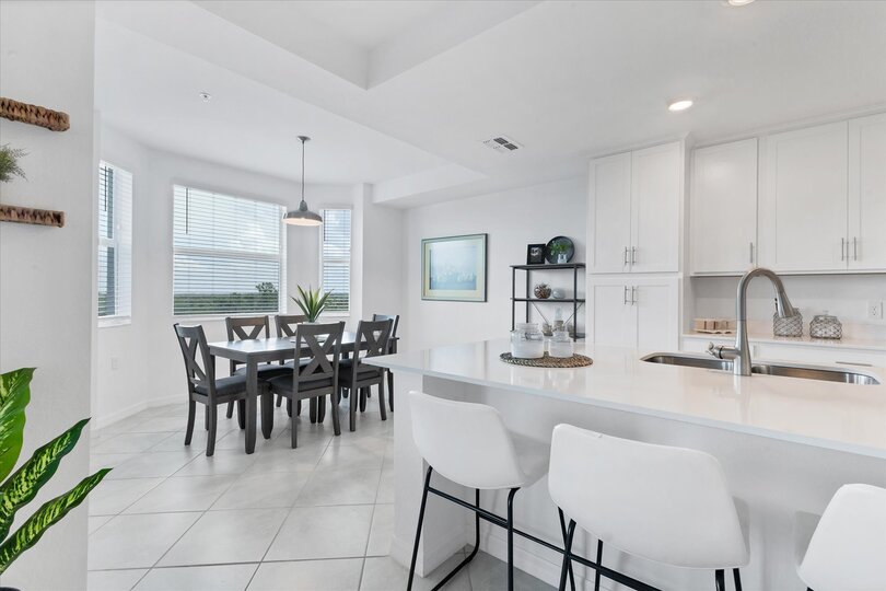 Bright, open living space