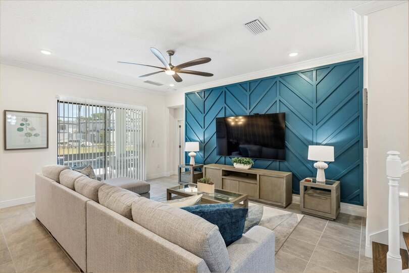 Living Room 85" Smart TV