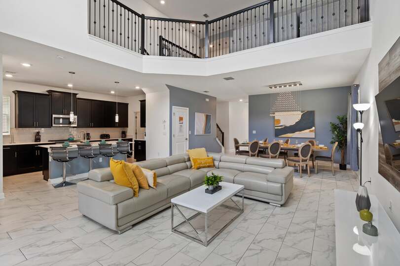 Living/Kitchen/Dining/Loft